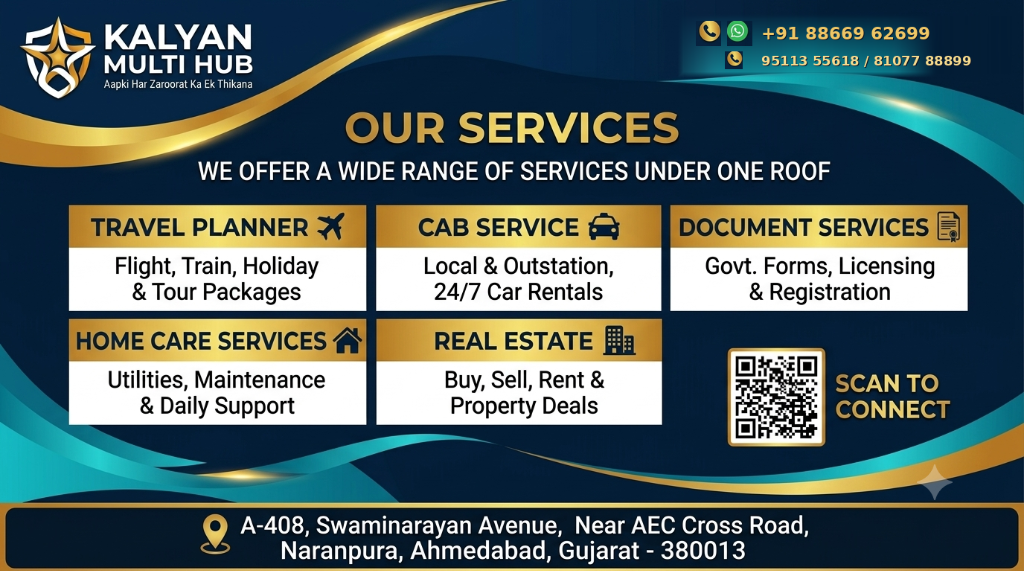 Kalyan Multi Hub Official Visiting Card
